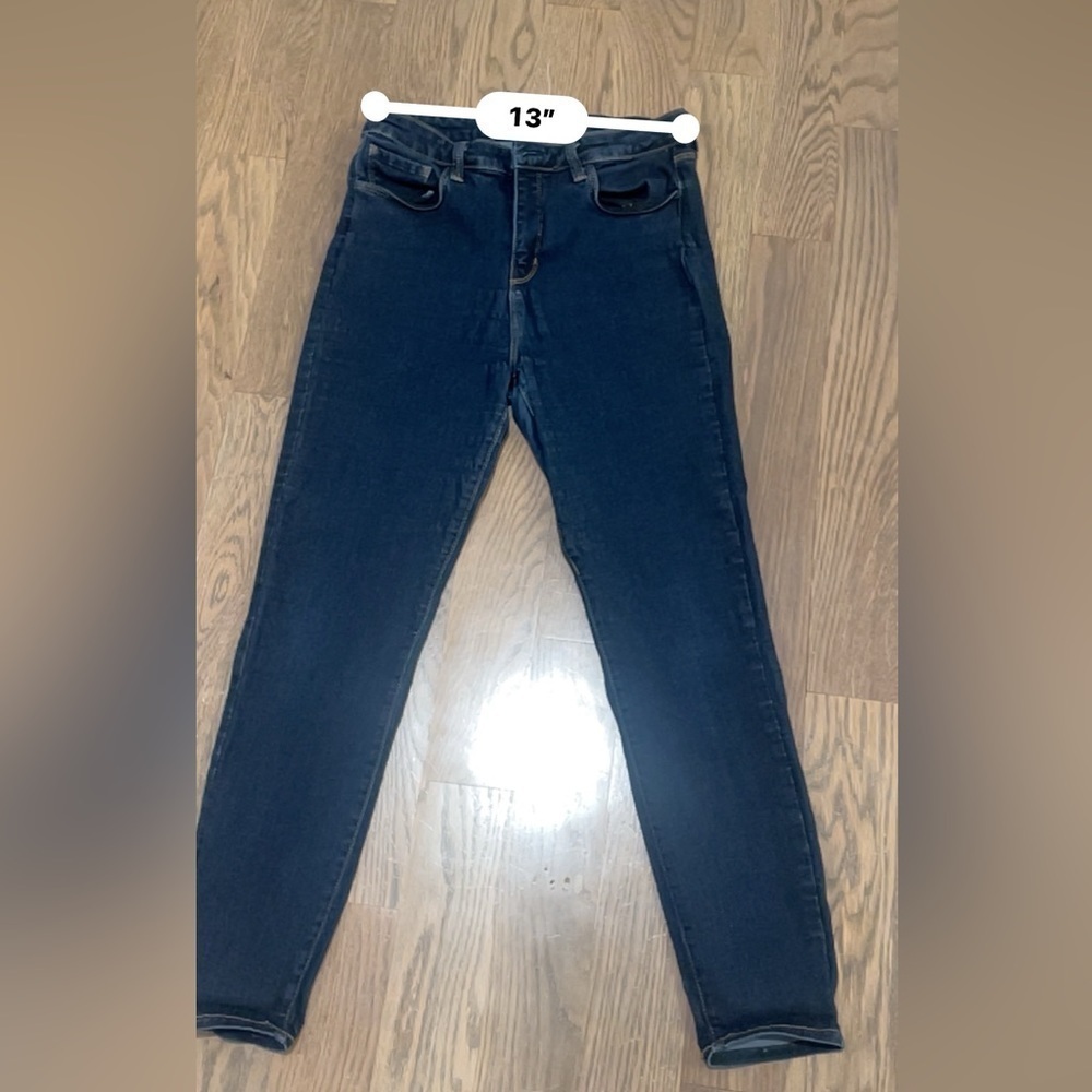 L’AGENCE Margot High Rise Skinny Jeans Size 31 quiet luxury y2k F - Picture 4 of 7